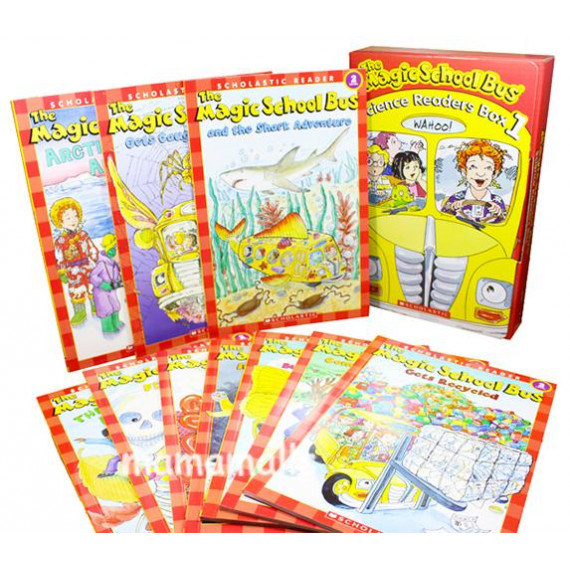 MAGIC SCHOOL BUS SCIENCE READERS BOX 1