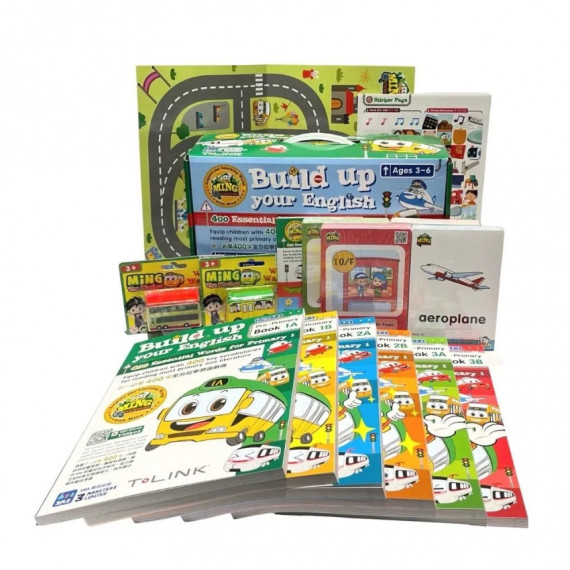 Build up your English - 400 Essential Words for Primary 1 Box Set