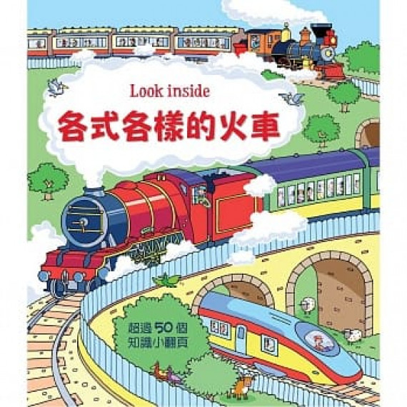 Look inside-各式各樣的火車              